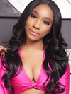 Premium Wavy Collection Wavy 4X4 Pre-Plucked Lace Closure Wig